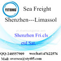 Porto de Shenzhen LCL consolidação de Limassol